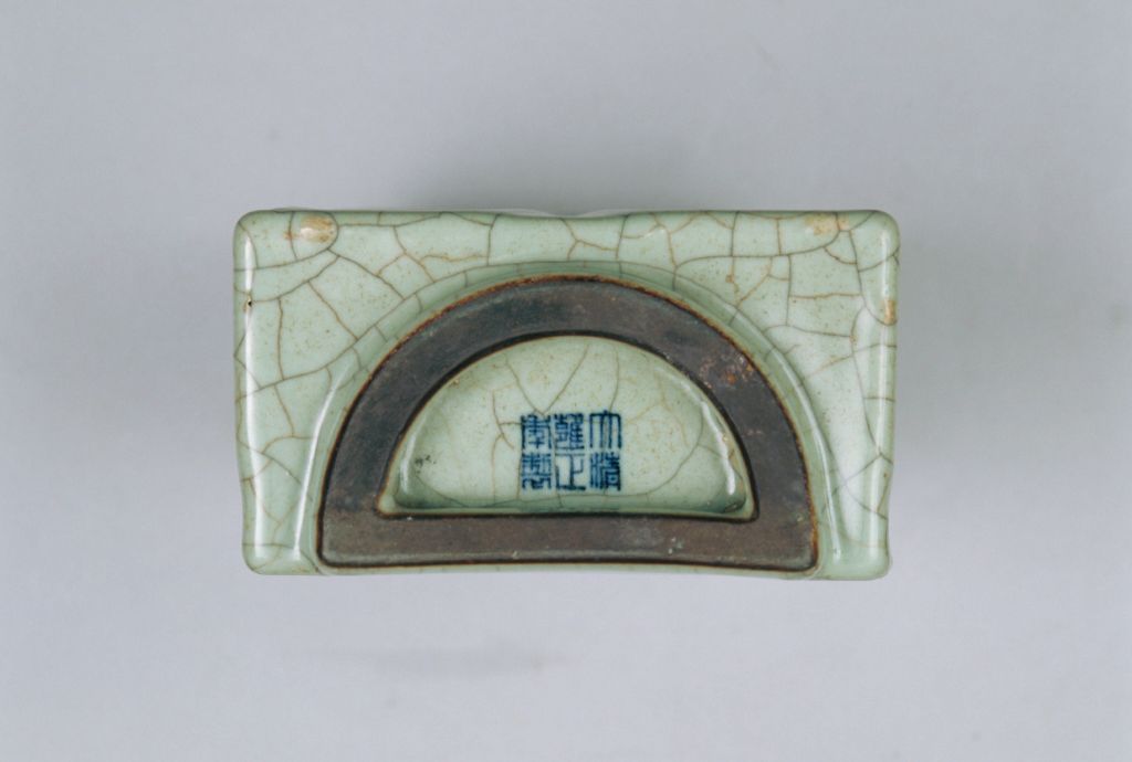 图片[2]-Cong-type wall bottle with imitation official glaze-China Archive